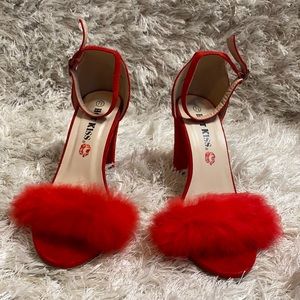 Puffy Red Heels